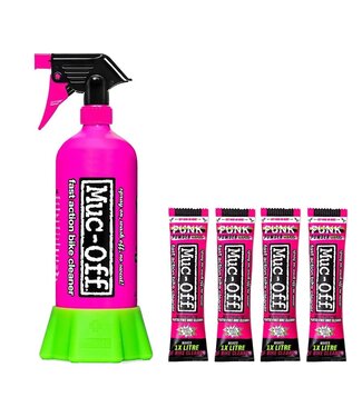 Muc Off MUC OFF PUNK POWDER W/BOTTLE + 4 REFILLS