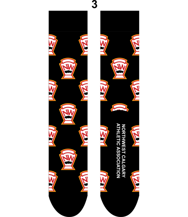 NWCAA SOCKS CANADA DRESS / THIN SOCKS