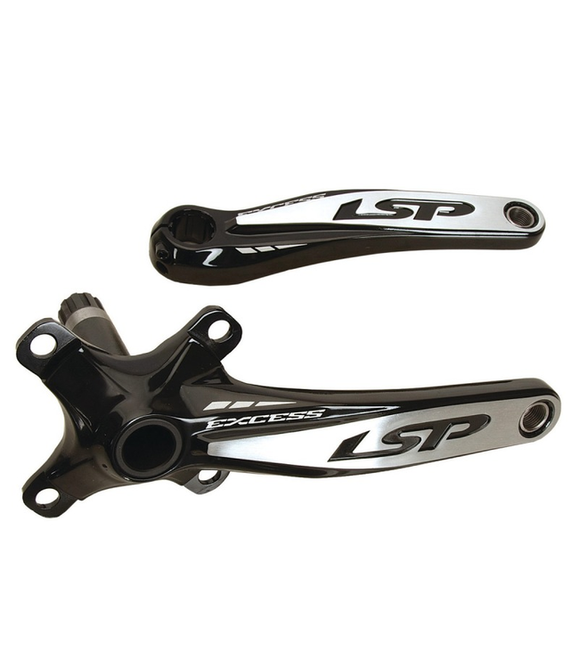 Excess EXCESS LSP 2 PIECE CRANKS 4 BOLT 170MM 4 BOLT BLACK