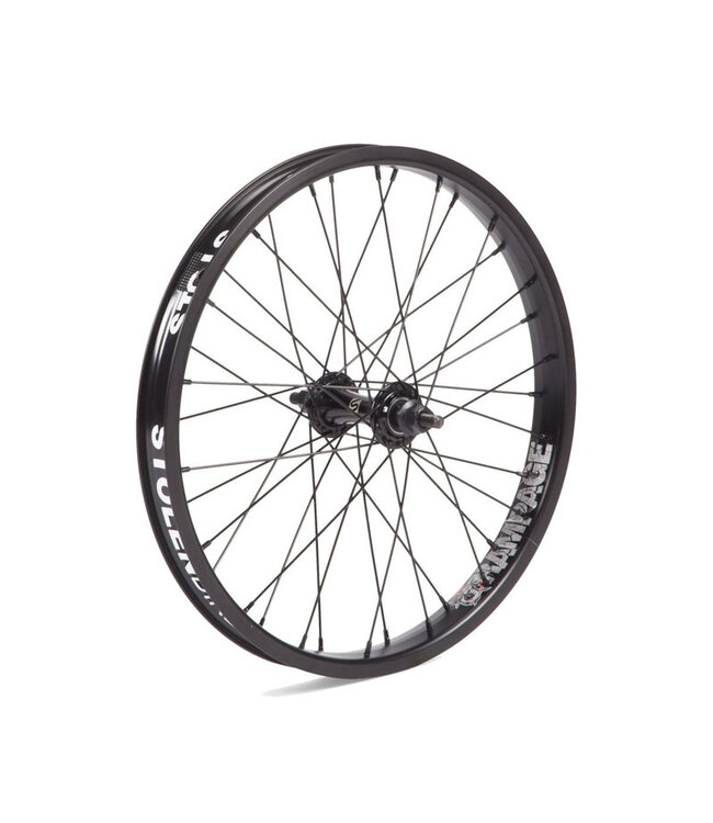 STOLEN RAMPAGE 18" FRONT WHEEL BLACK