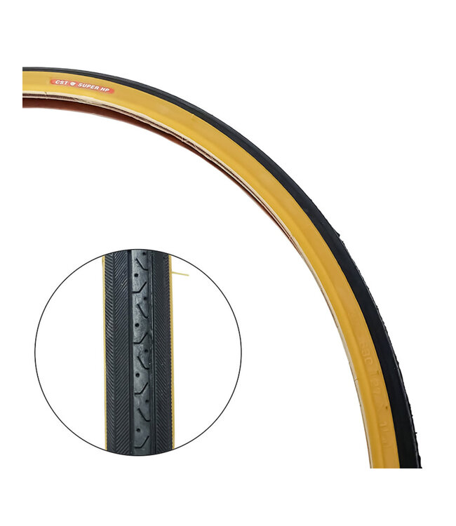 KENDA K34 TIRE 27 X 1-1/4" TAN WALL