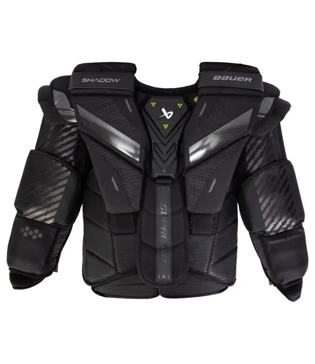 BAUER SUPREME SHADOW CHEST PROTECTOR SR BLACK