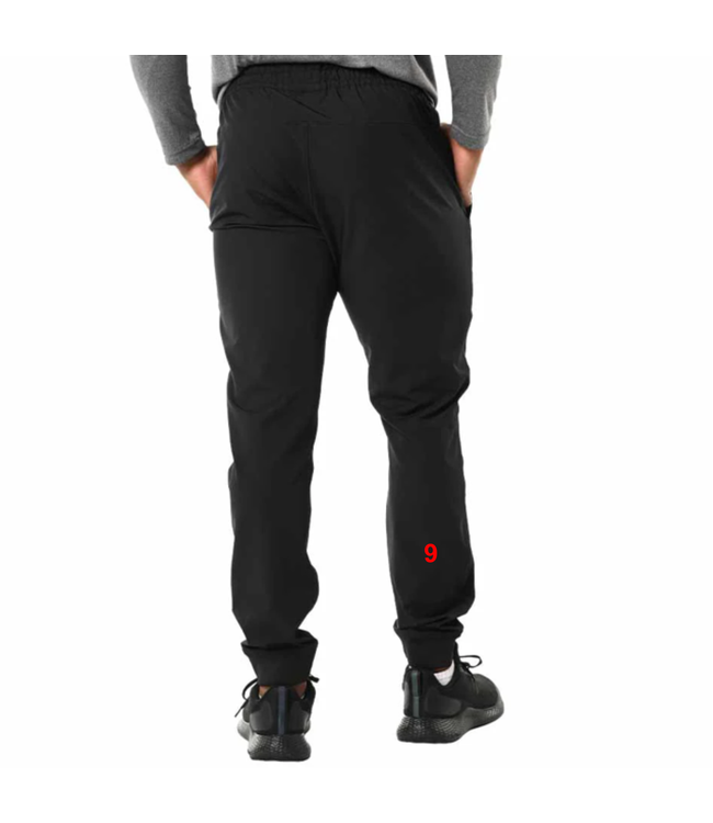 GLACIERS BAUER TEAM WOVEN JOGGER PANT BLACK