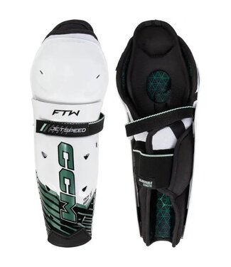 CCM JETSPEED FTW SHIN PADS JR
