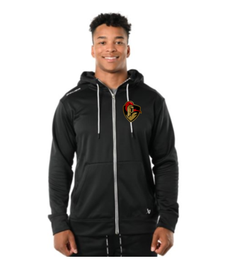 Bauer CRUSADERS GAMEDAY BAUER TEAM FLEECE ZIP HOODIE BLACK SR