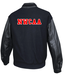 NWCAA CANADA SPORTSWEAR GRADUATE LEATHER MELTON JACKET BLACK SR