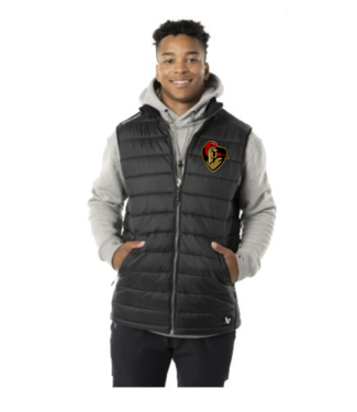 CRUSADERS BAUER TEAM PUFFER VEST BLACK SR