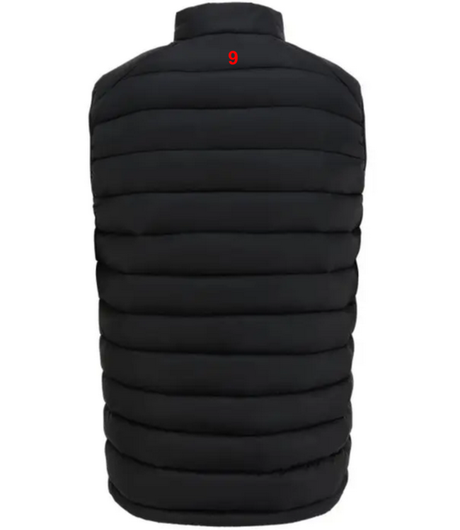 GLACIERS BAUER TEAM PUFFER VEST BLACK SR