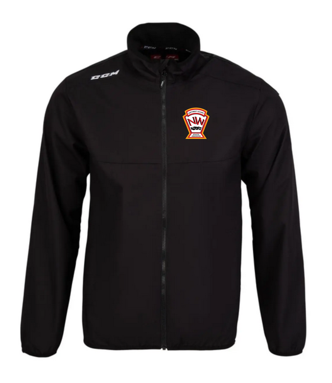 NWCAA CCM RINK JACKET BLACK