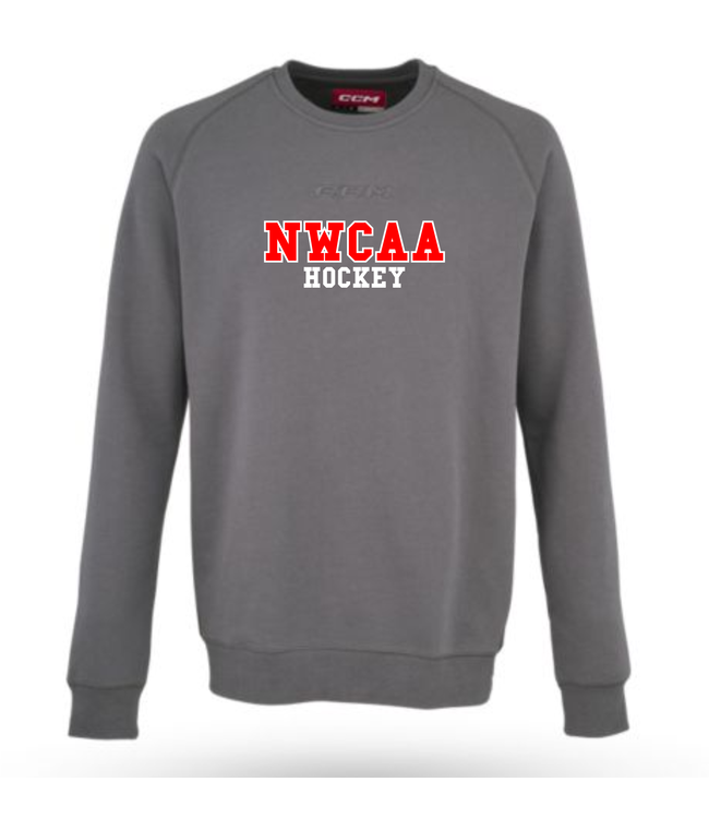 NWCAA CCM CREW NECK SWEATSHIRT CHARCOAL