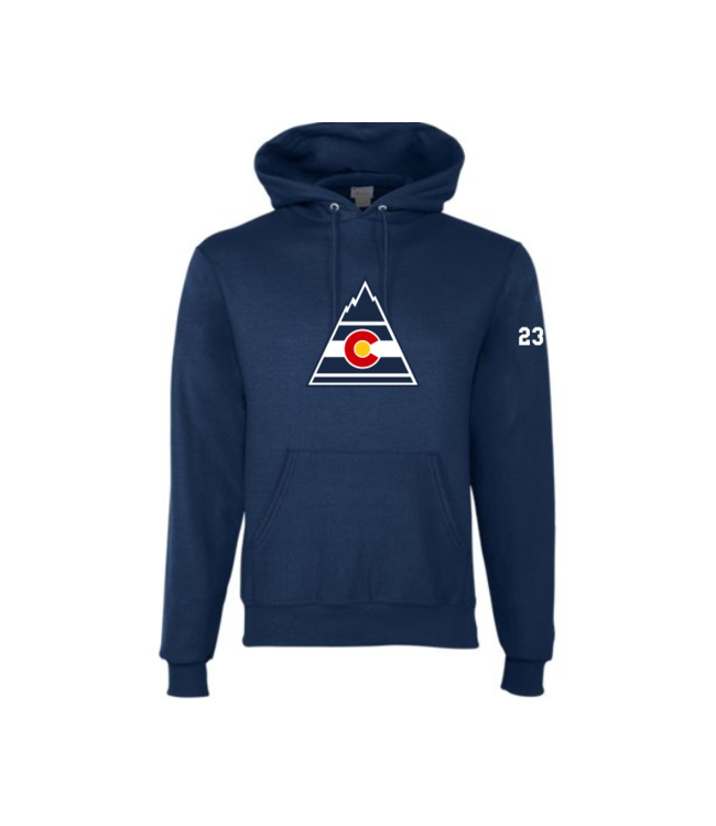 ROCKIES CHAMPION HOODIE NAVY S700 UNISEX