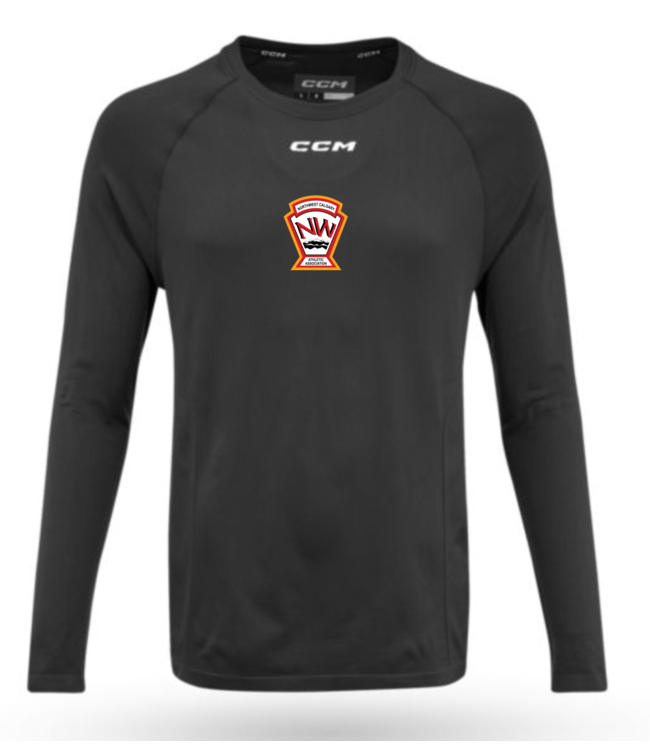 NWCAA CCM TRAINING LS SHIRT