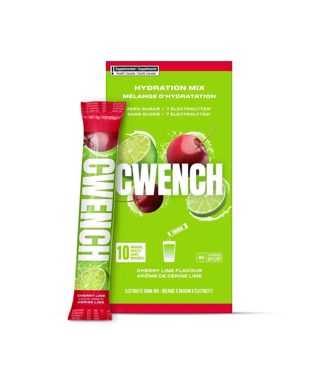 CWENCH 10 PACKET BOX CHERRY LIME