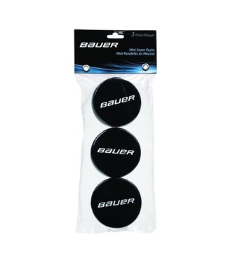 BAUER MINI FOAM PUCK 3 PACK