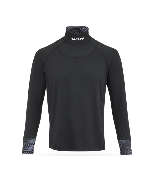 CCM PRO INTEGRATED NECK LS SHIRT SR S24