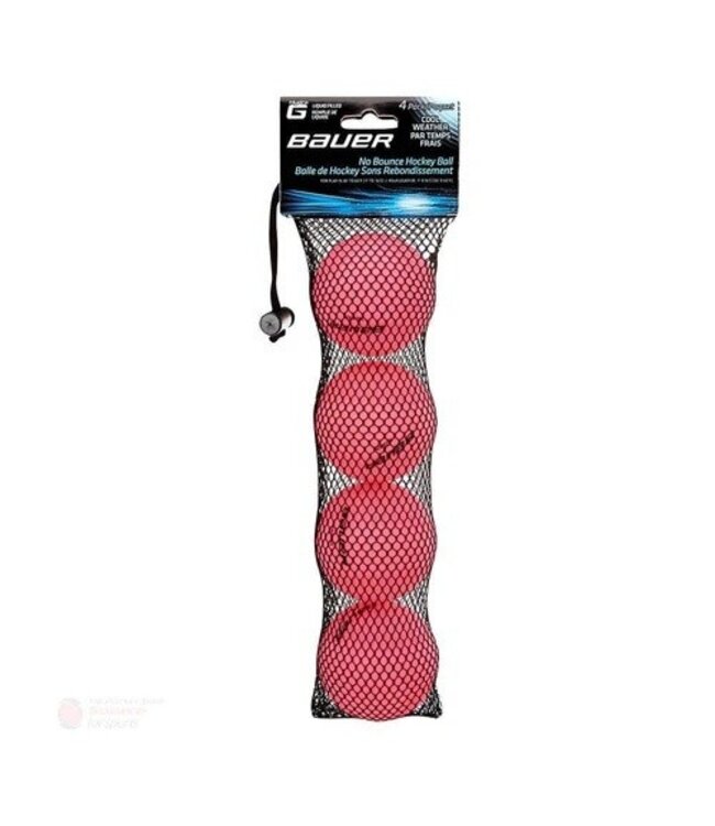 BAUER HYDROG WARM WEATHER  BALL 4PACK
