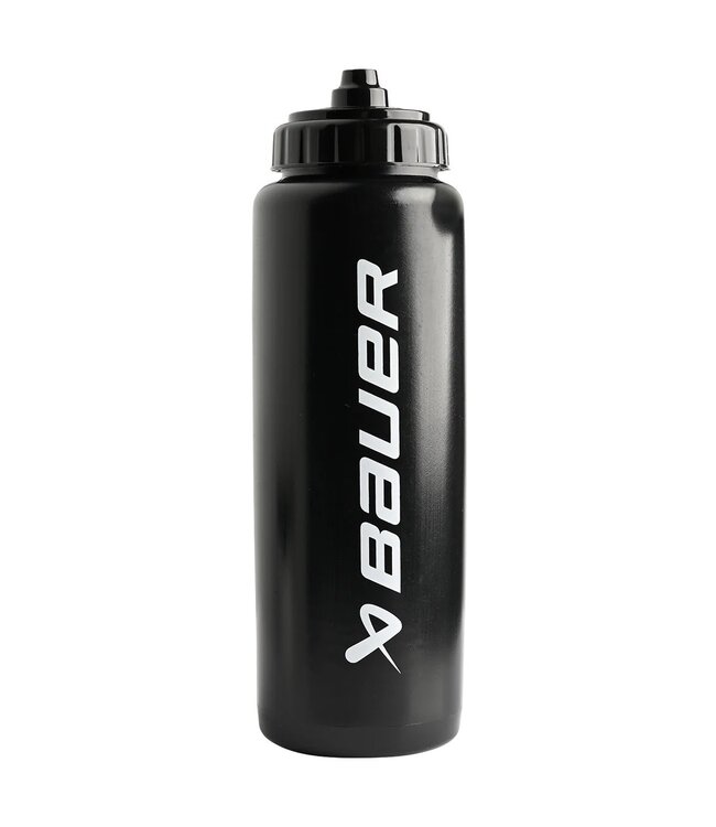 BAUER WATER BOTTLE VALVE TOP BLACK