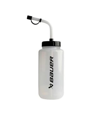 Bauer BAUER WATER BOTTLE STRAW TOP CLEAR