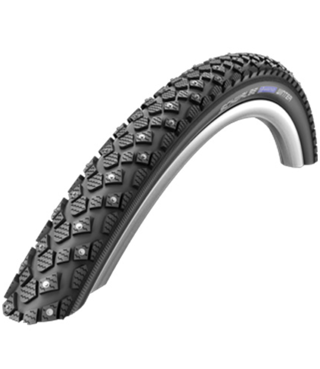 SCHWALBE MARATHON PLUS WINTER STUDDED TIRE 26 X 2.0 200 STUD