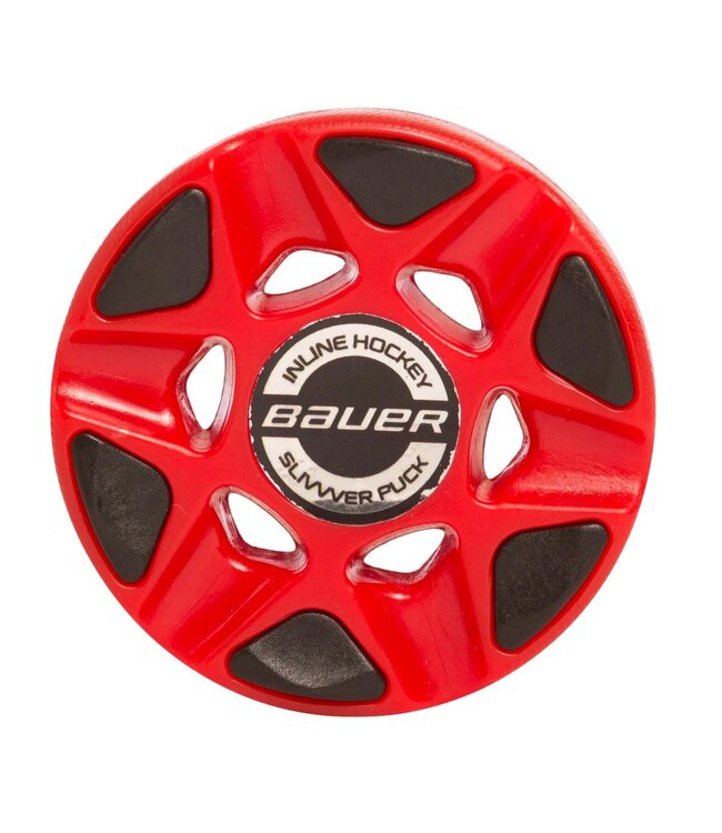 BAUER RH SLIVVVER PUCK RED