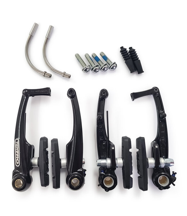 TEKTRO 857AL V-BRAKE CALIPER PAIR BLACK