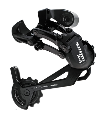 SRAM X4 REAR DERAILLEUR 7-9 SPD LONG CAGE
