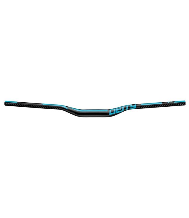 DEITY RIDGELINE HANDLEBAR 35MM 25MM 800MM BLACK/TURQUOISE