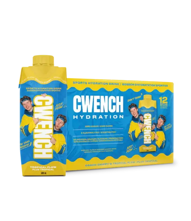 CWENCH READY TO DRINK 500ML EACH COACH CHIPPY TROPICAL