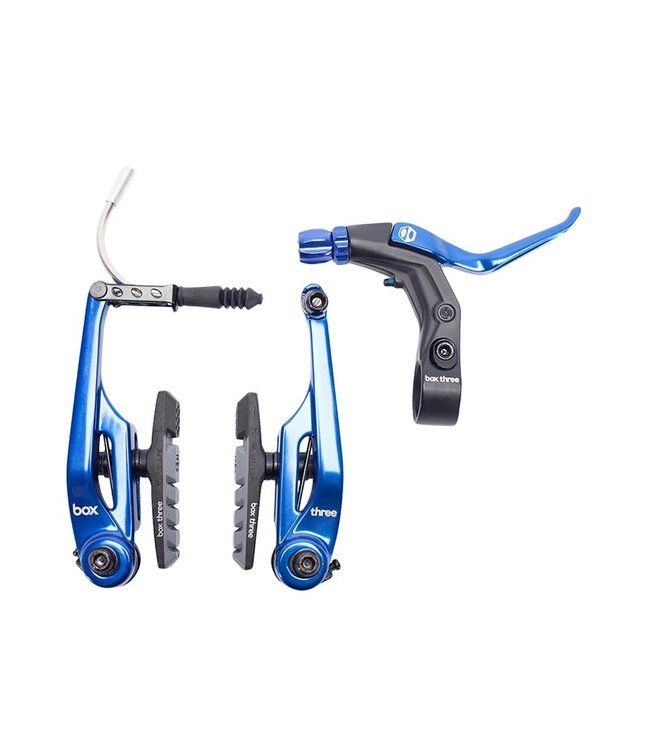 BOX THREE V-BRAKE KIT 108MM BLUE