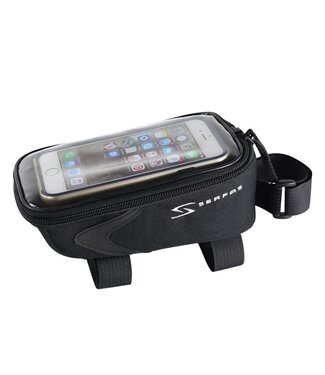 SERFAS CELL PHONE TOP TUBE BAG BLACK