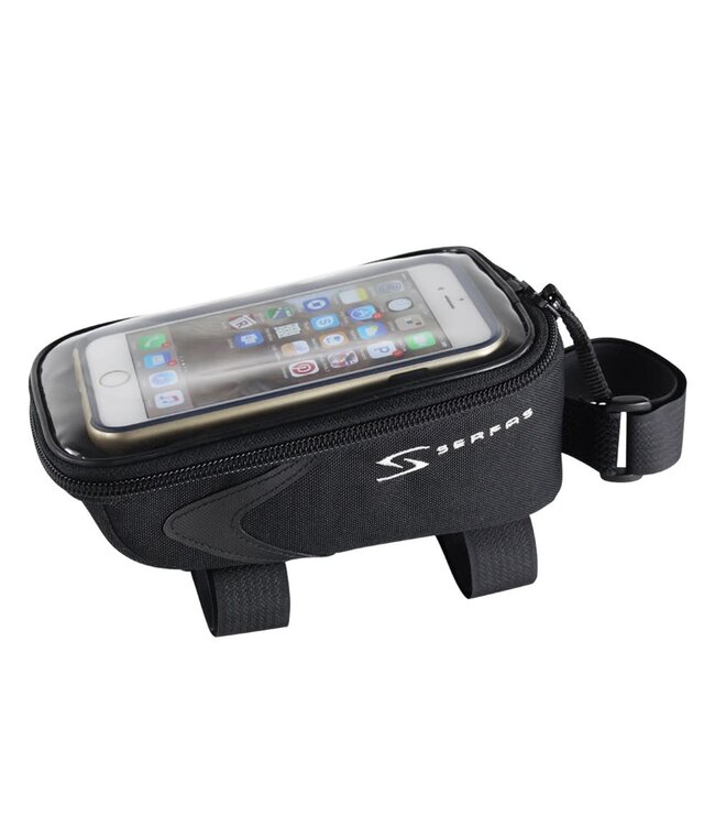SERFAS CELL PHONE TOP TUBE BAG BLACK
