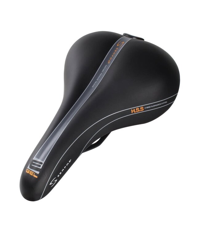 SERFAS REATIVE GEL VINYL SADDLE 170MM (MENS)