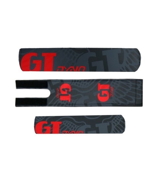 GT PAD SET DYNO BLACK/RED