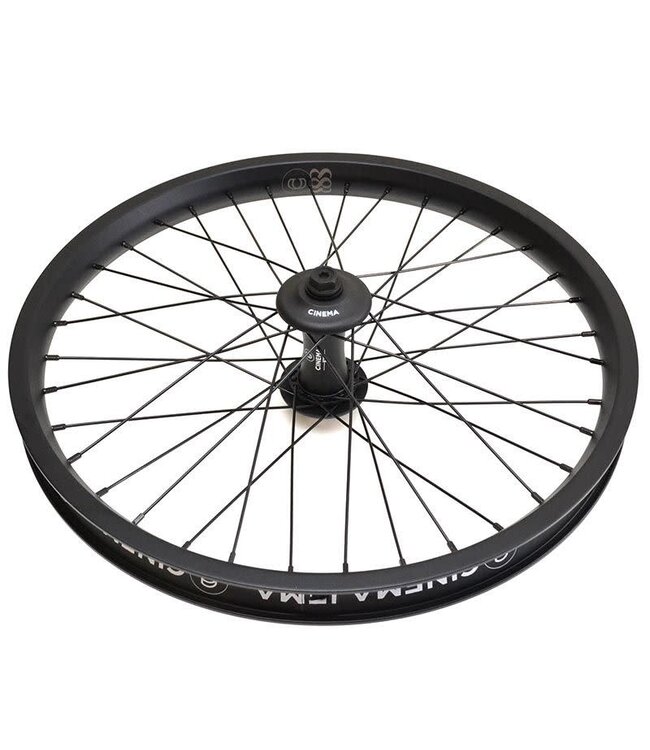 CINEMA 888 FRONT WHEEL W/GUARDS BLACK