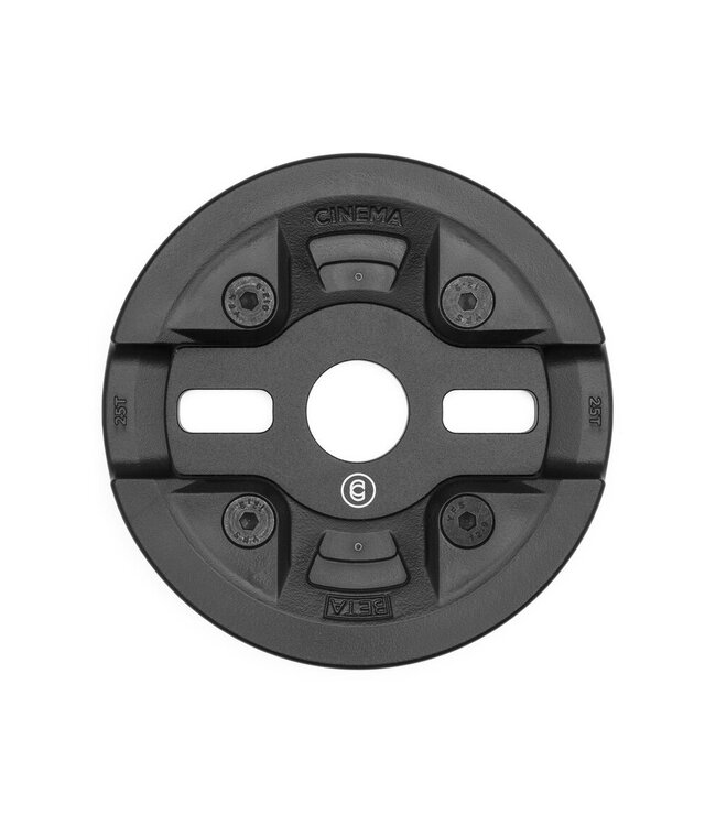 CINEMA BETA GUARD SPROCKET 25T BLACK