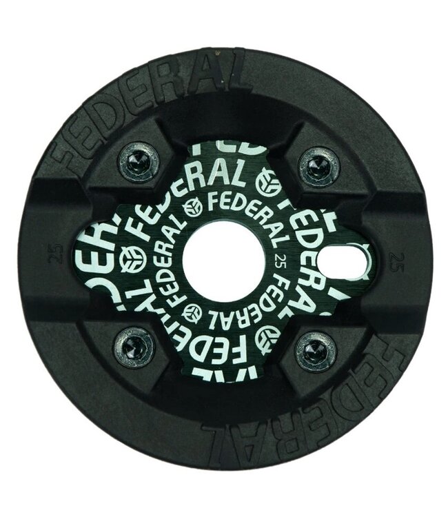 FEDERAL LOGO GUARD SPROCKET 25T BLACK