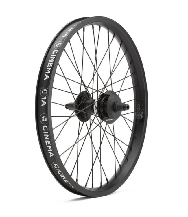 CINEMA 888 REAR WHEEL 14MM W/ GUARDS FREECOASTER BLACK