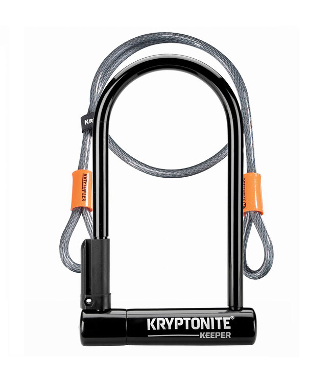 KRYPTONITE KEEPER 12 STD U-LOCK W/ 4' CABLE
