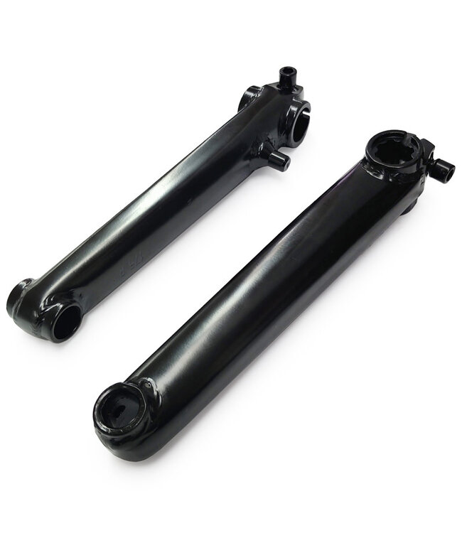 DAMCO BMX CRANK ARM SET 175MM 8 SPLINE BLACK