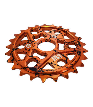 STOLEN SUMO SPROCKET ORANGE SPLATTER 25T