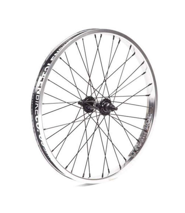 STOLEN RAMPAGE 20" FRONT WHEEL 10MM POLISHED SILVER