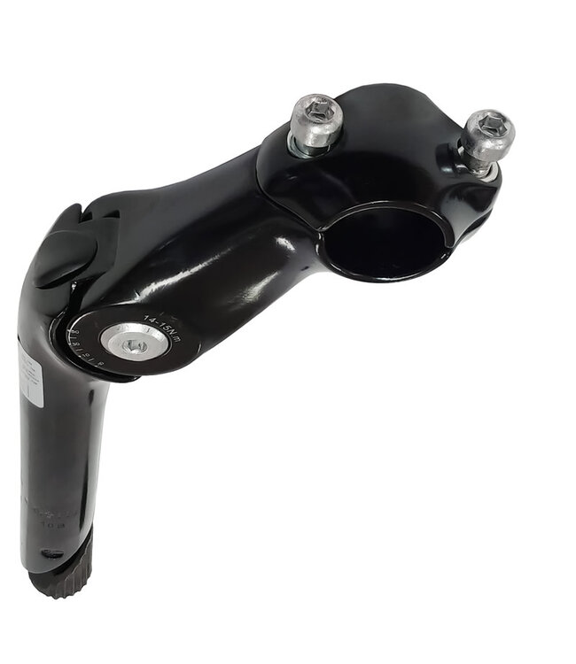 ZOOM ADJUSTABLE QUILL STEM 90MM X 25.4 BLACK