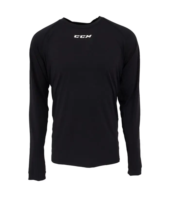 CCM MENS PERFORMANCE LOOSE FIT LONG SLEEVE SHIRT SR S23