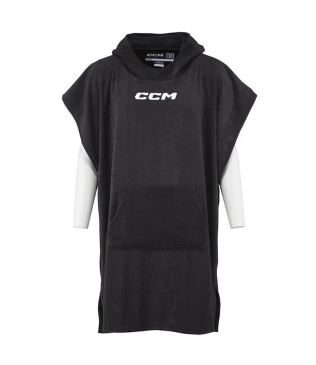 CCM PONCHO TOWEL JR  BLACK