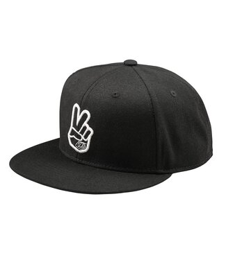TLD (Troy Lee Designs) TROY LEE DESIGNS SNAPBACK PEACE BLACK