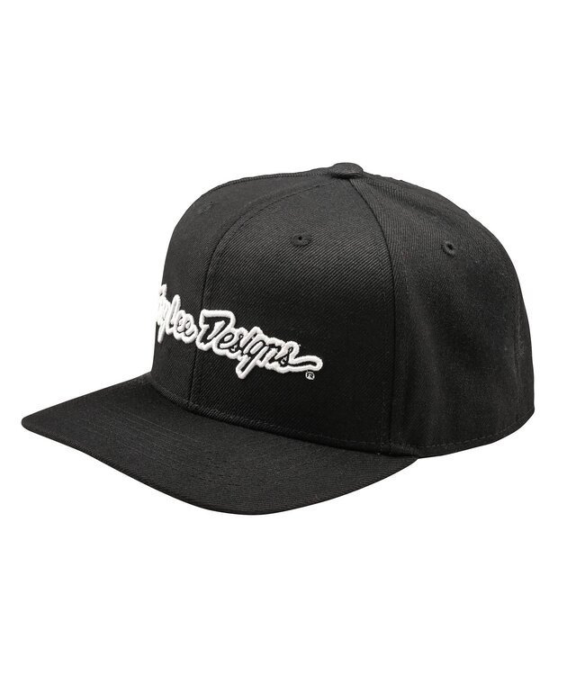 TROY LEE DESIGNS CURVED SNAPBACK BLACK