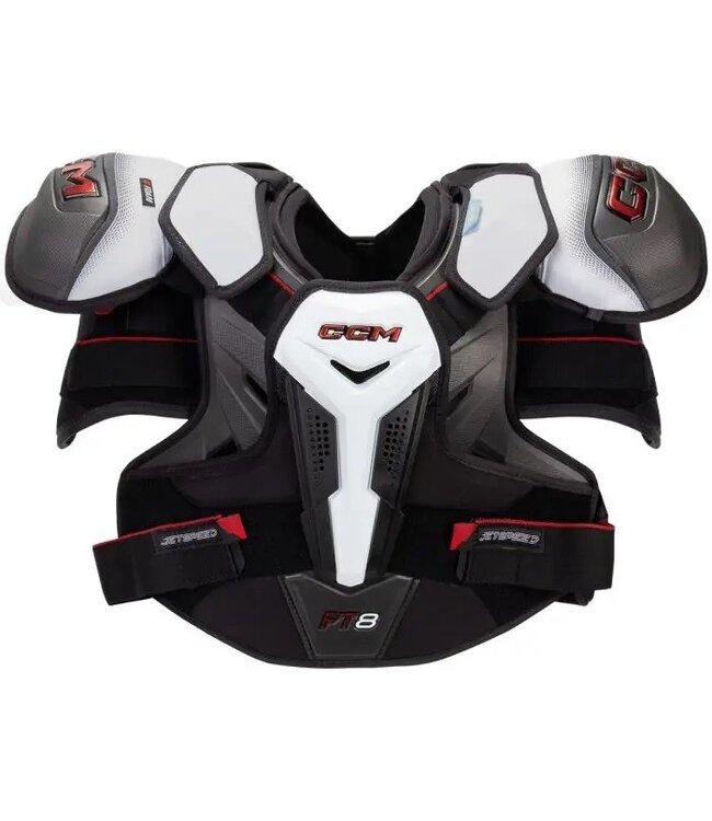 CCM JETSPEED FT8 SHOULDER PADS SR