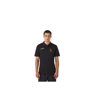 CRUSADERS CCM TEAM POLO GOLF SHIRT BLACK SR