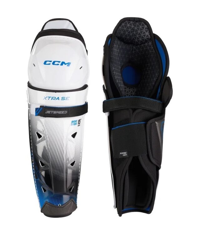 CCM JETSPEED XTRA SE SHIN PADS SR S25
