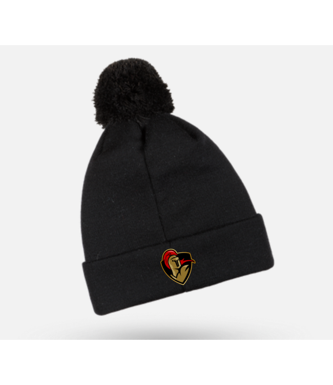 CRUSADERS CCM POM KNIT TOQUE BLACK HPM3TB